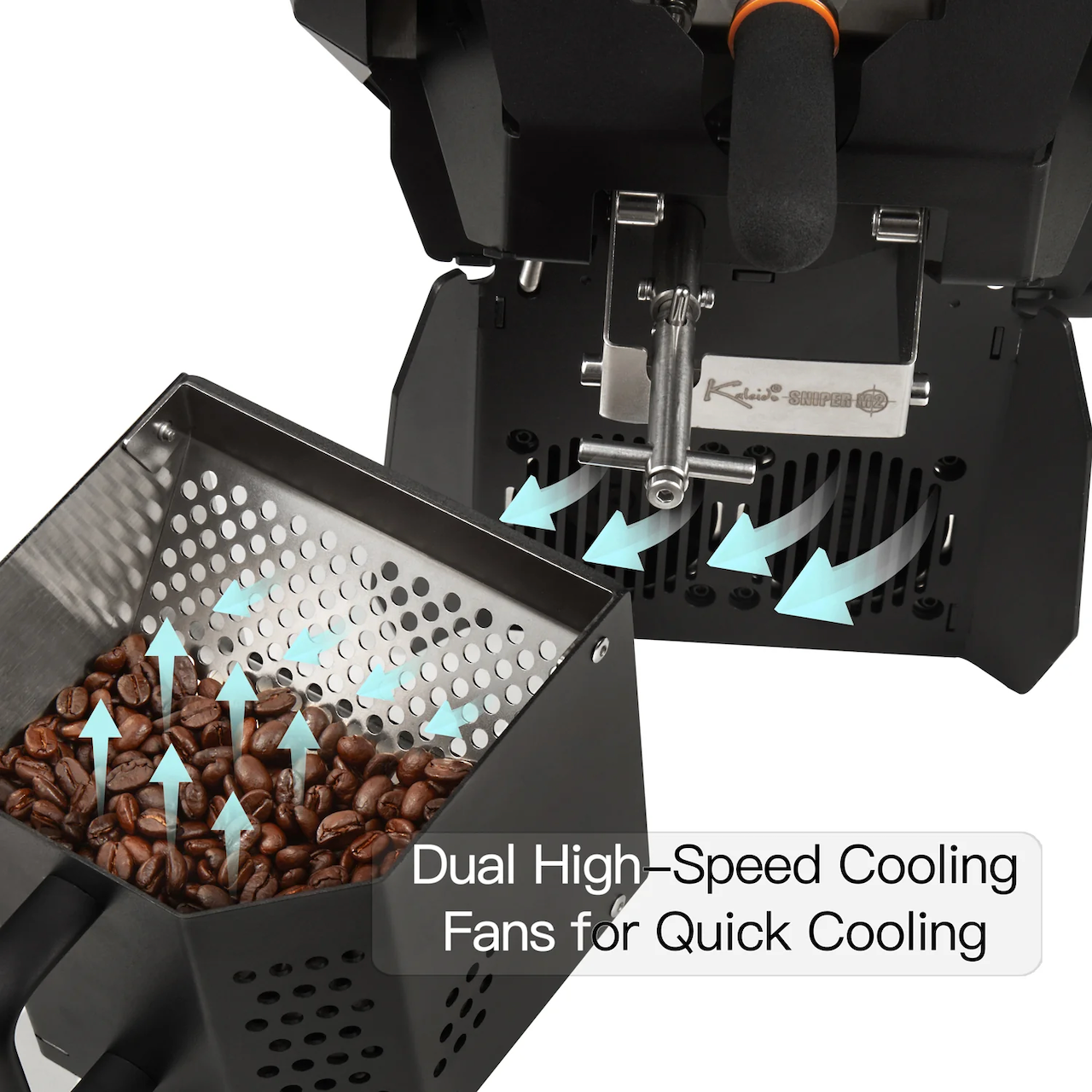 Kaleido M2 - 50g-400g Electric Coffee Roaster